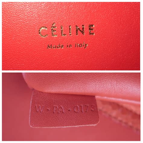 celine bags serial number lookup.